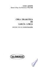 Obra dramática de García Lorca