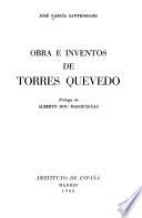 Obra e inventos de Torres Quevedo