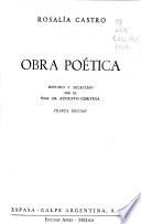 Obra poetica
