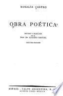 Obra poética
