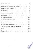 Obra poética: La canción de la fiesta. Crepusculario