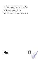 Obra reunida: Ensayos y traducciones