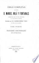 Obras completas, coleccionadas por M. Menéndez y Pelayo