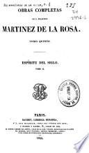 Obras completas de d. Francisco Martinez de la Rosa