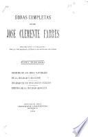 Obras completas de Don José Clemente Fabres