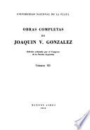 Obras completas de Joaquín V. González