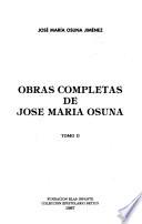 Obras completas de José María Osuna