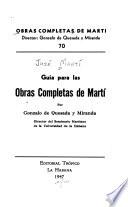 Obras completas de Martí