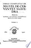 Obras completas de Miguel de Cervantes Saavedra
