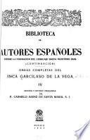 Obras completas del Inca Garcilaso de la Vega: Comentarios reales de los incas. Escritos menores. Apéndice: Pedro Sarmiento de Gamboa y su Historia índicis, por C Sáenz de Santa María. Historica índica, por P. Sarmiento de Gamboa