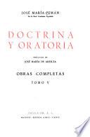 Obras completas: Doctrina y oratorio