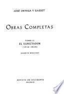 Obras completas: El Espectador(1916-1934)