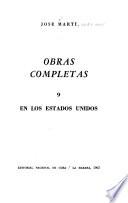 Obras completas: En los Estados Unidos