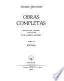 Obras completas: Historia