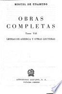 Obras completas: Letras de América y ortas lecturas. [2.ed