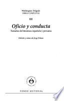 Obras completas: Oficio y conducta : tratados de literatura española y peruana