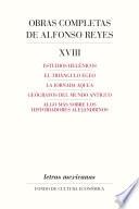 Obras completas, XVIII