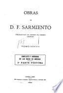 Obras de D. F. Sarmiento...: Conflicto y armonias de las razas en América. 1900