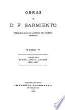 Obras de D. F. Sarmiento