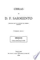 Obras de D. F. Sarmiento
