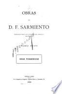 Obras de D. F. Sarmiento: Ideas pedagógicas. 1899