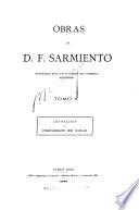 Obras de D. F. Sarmiento...: Legislación y progresos en Chile. 1914