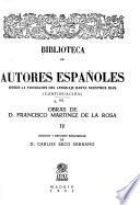 Obras de D. Francisco Martinez de la Rosa
