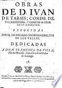 Obras de D. Ivan de Tarsis