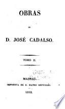 Obras de dn. José Cadahalso