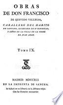 Obras de don Francisco de Quevedo Villegas