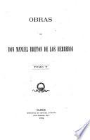 Obras de don Manuel Breton de los Herreros ...