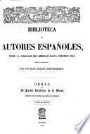 Obras de don Pedro Calderón de la Barca