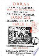 Obras de el V.P. maestro Fray Luis de Granada ... tomo 1. \\-27.]