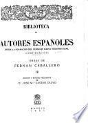 Obras de Fernán Caballero