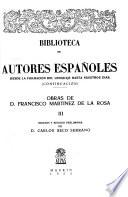 Obras de Francisco Martínez de la Rosa