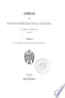 Obras de Juan Rodriguez de la Camara (O del Padron)