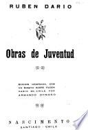 Obras de juventud de Rubén Darío