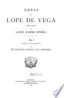 Obras de Lope de Vega