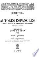 Obras de Lope de Vega
