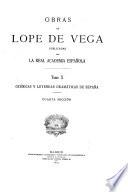 Obras de Lope de Vega, publicadas por la Real Academia Española