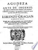 Obras de Lorenzo Gracian, divididas en dos tomos
