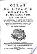 Obras de Lorenzo Gracián