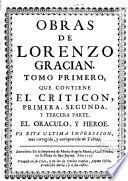 Obras de Lorenzo Gracian