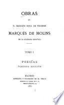 Obras de Mariano Roca de Togores, marqués de Molins: Poesías. 3a. ed
