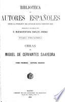 Obras de Miguel de Cervantes Saavedra