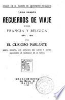 Obras de Ramón de Mesonero Romanos: Recuerdos de viage por Francia y Bélgica, 1840-1841