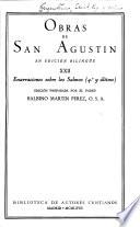 Obras de san Agustín en edición bilingüe