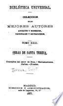 Obras de santa Teresa