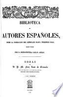 Obras de V.P.M. Fray Luis de Granada