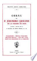 Obras del p. Jerónimo Gracián de la Madre de Dios